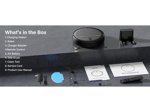 ZC WAS W0056 Robot Vacuum and Mop Combo