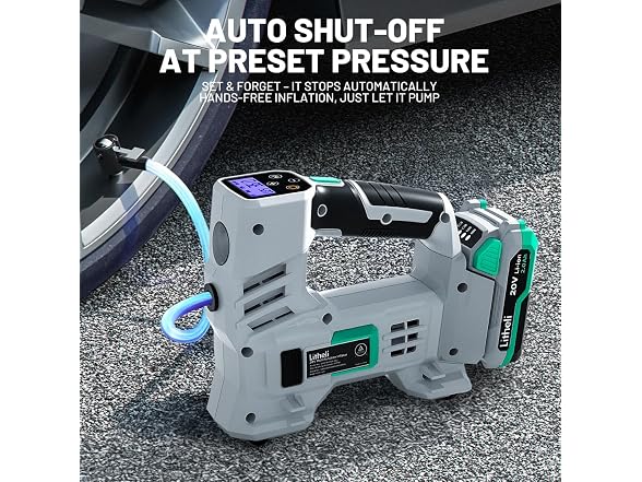 Litheli Tire Inflator Air Compressor