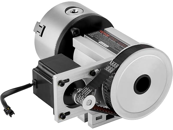Dividing Head, K11-100mm 3-Jaw Chuck, CNC Router