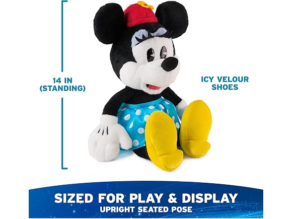 GUND Disney Official Minnie Mouse 14-Inch Deluxe Plush