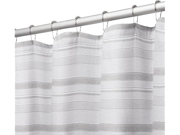Laura Ashley - Woven Stripe Shower Curt