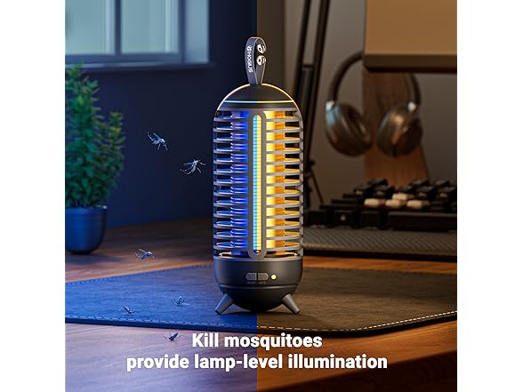 Cordless Bug Zapper, 2500mAh