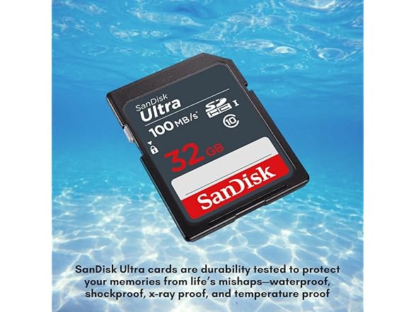 SanDisk 32GB Ultra SDHC UHS-I Memory Card (10-Pack)