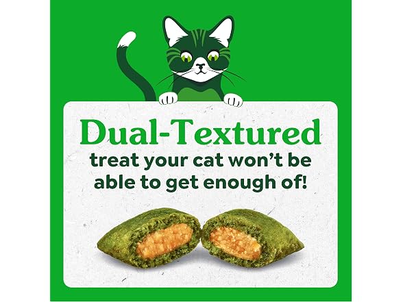 Greenies Cat Treats, Feline Smartbites, Skin & Fur Health