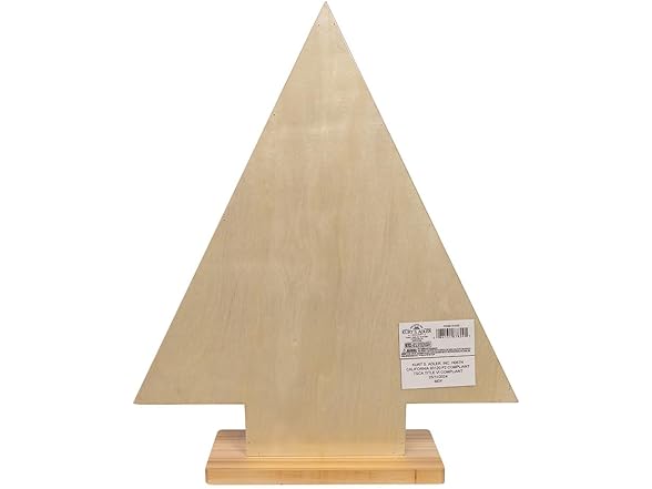 Kurt Adler 15" Wooden Tree Advent Calendar