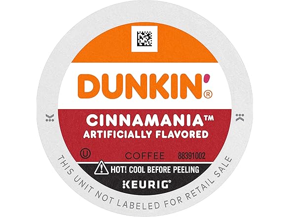Dunkin' Cinnamon Roll K-Cups, 10ct
