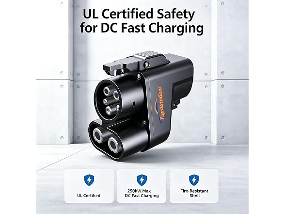 TopAutoGear NACS to CCS1 EV Charging Adapter