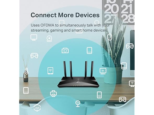 TP-Link Wifi 6 AX1500 Smart WiFi Router (Archer AX10) 802.11 (Open Box)