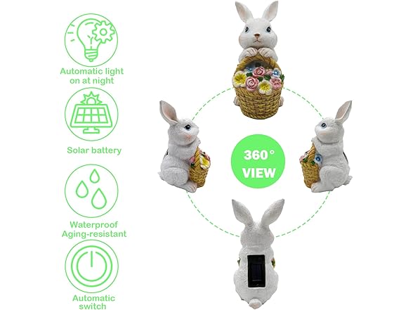 Delytid Solar Garden Decor