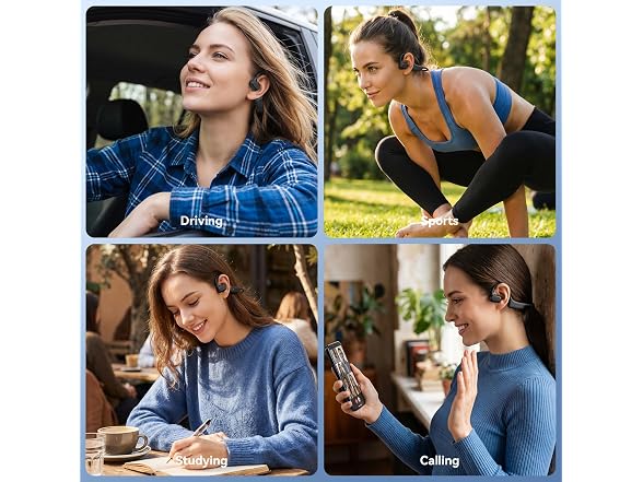 LEVN Open Ear Headphones Bluetooth 5.3
