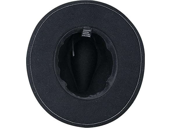 Inogih (M) Classic Wide-Brim Fedora-Hats Hat Belt