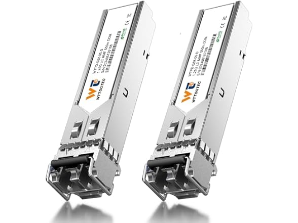 2 Pack 1000BASE-SX SFP to LC Multimode