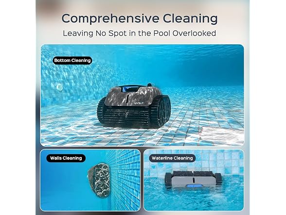 WYBOT C1 Pro Robotic Pool Cleaner with APP