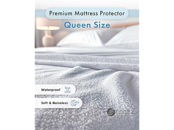 Premium Waterproof Queen Mattress Protector