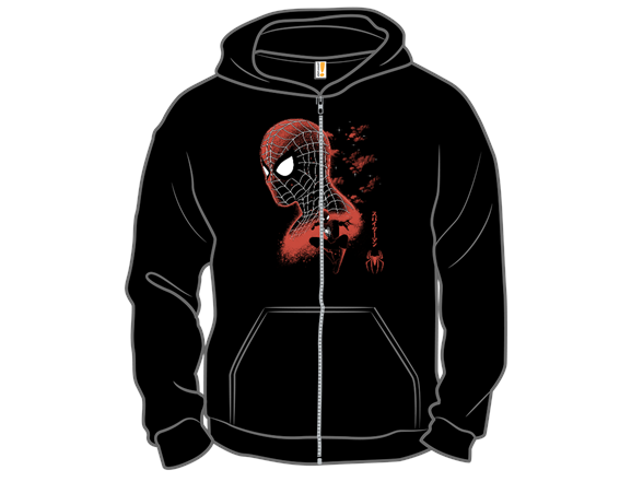 Spider Hero Shadow Lineart