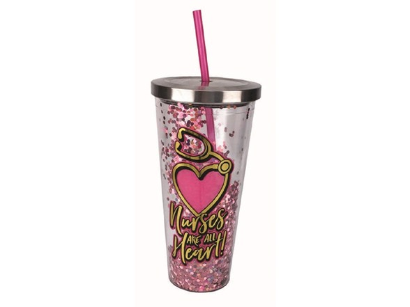 Glitter Filled Tumbler- Scatter Kindness