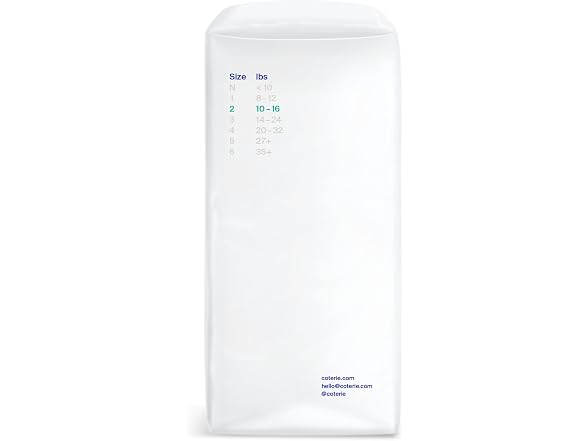 Coterie Coterie Size 2 Diaper, 31 CT