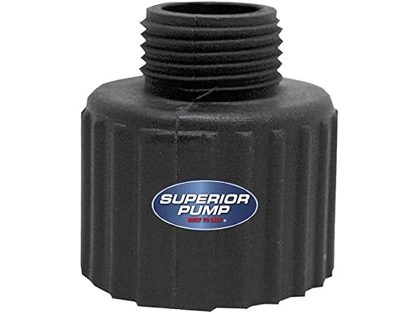 Superior Pump 99004 Thermoplastic Adapter,