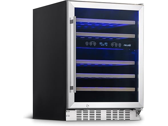Newair Dual Zone Fridge - 46 Bottles