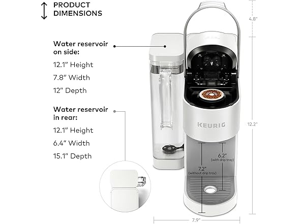 Keurig K-Supreme Single Serve K-Cup Pod Coffee Maker