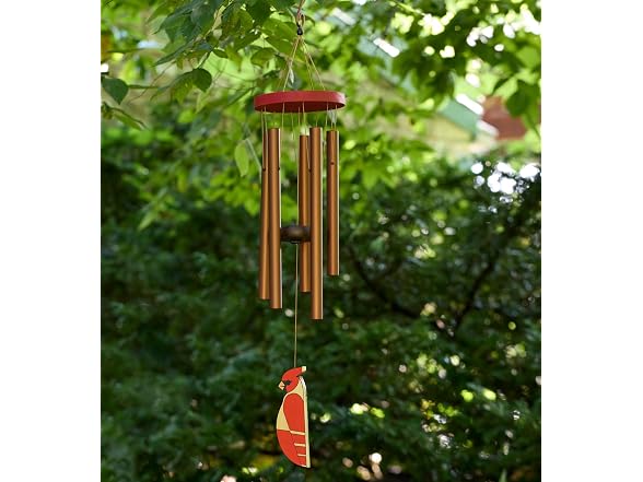 Red Carpet Wind Chimes Cardinal 36in