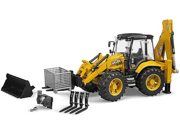 Bruder 02454 JCB 5CX Eco Backhoe Loader
