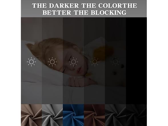 IGEMAEVE Blackout Curtains, Your Choice