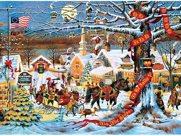 Buffalo Games - 1000 Piece Jigsaw Puzzle Holiday