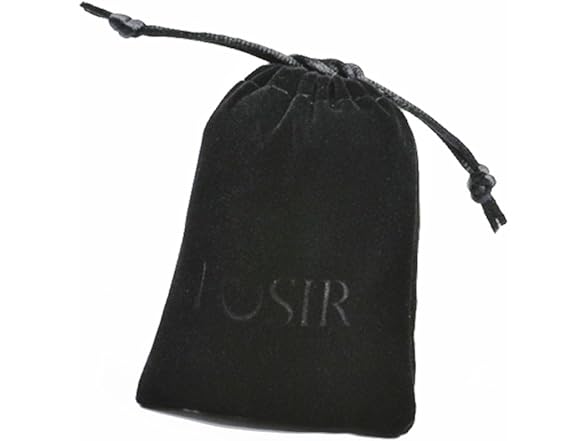 FOSIR Cross Necklace for Men, Gold