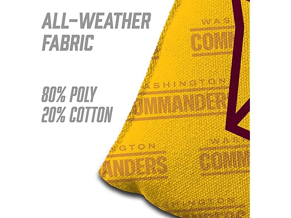 WASHINGTON COMMANDERS Cornhole Bags 4Pk