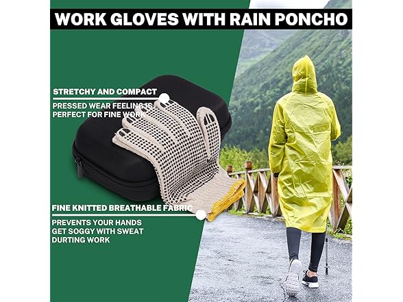 Car Emergency Kit with Battery Jumper Cables