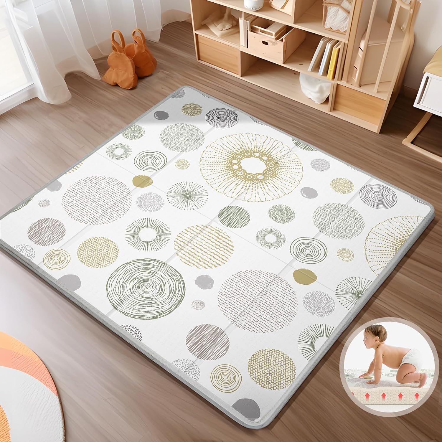 PIGLOG Foldable Baby Play Mat- Koala - Gallery 13