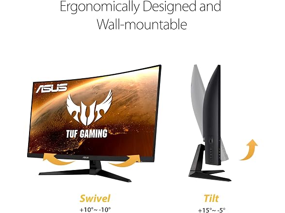 ASUS TUF Gaming VG32VQ1B 31.5” Curved Monitor