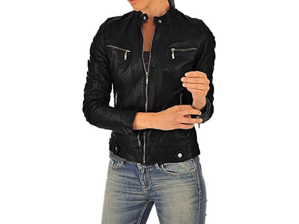 Kyzer Kraft Women (S) Leather Jacket Real Jacket