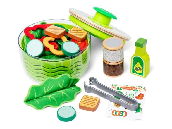 Melissa & Doug Boys Salad Spinner Play Set