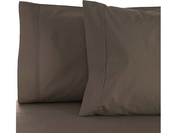 Superior Cotton Blend, Wrinkle Resistant 2Pc Pillowcase Set