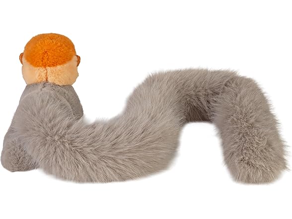 Wild Republic Tailkins Proboscis Monkey, Stuffed Animal