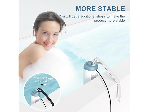 Portable Jets for Tub, Dual Mode Bubble