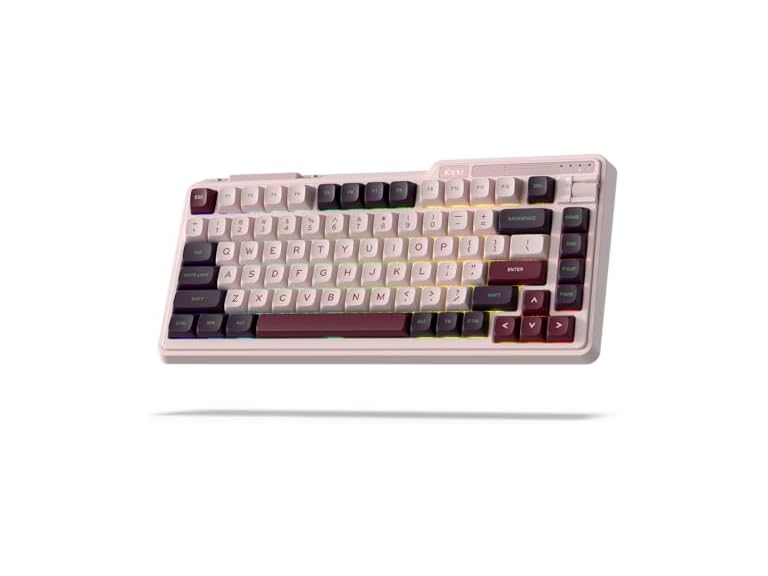 KZZI K75 Lite Wireless Mechanical Keyboard Red