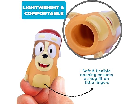 Bluey 10 Piece Holiday Finger Puppet Set