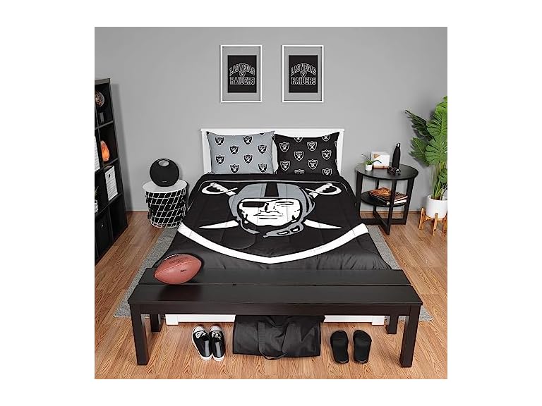 RAIDERS Team Color 3 PC Full Bed Set