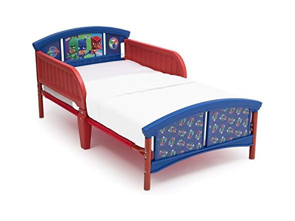 Delta Plastic Toddler Bed, PJ Masks