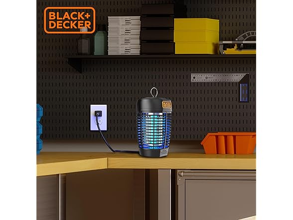 BLACK+DECKER Bug Zapper- Mosquito Repellent Outdoor