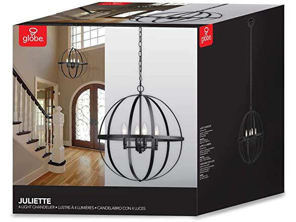 Globe Electric 65295 Juliette 4-Light Ch