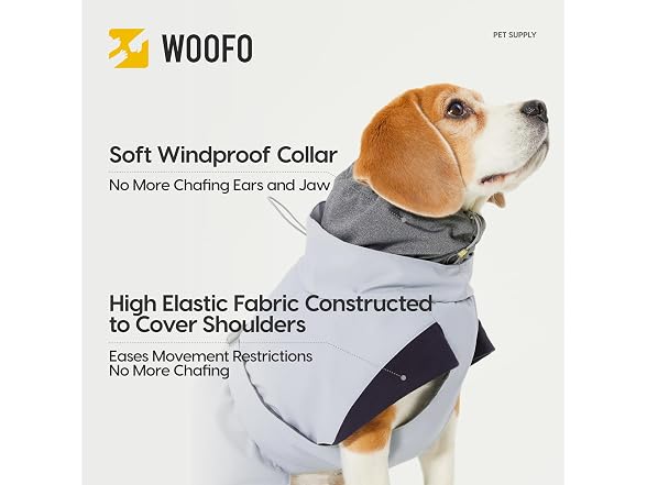 Dog Slip-on Winter Coat, Warm,Lightweight, A