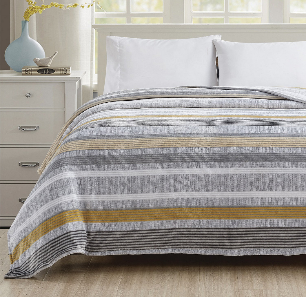 Luxury Home Ultra-Soft Printed Bed Blanket - Gallery 10