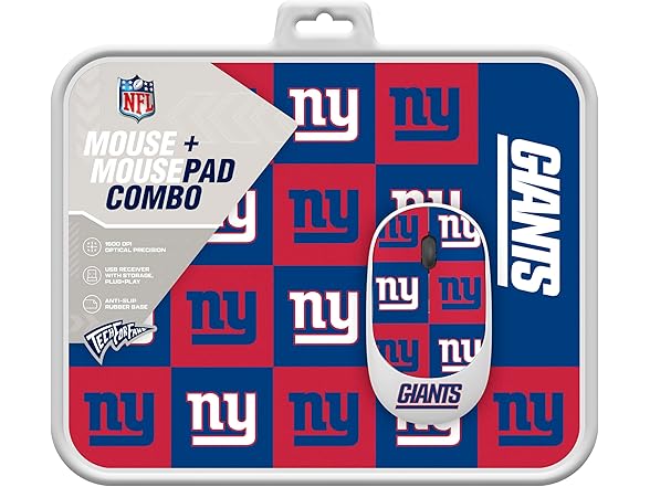 SOAR SOAR NFL Wireless Mouse and Mouse Pad- C