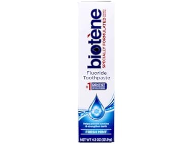 $2.99, Was $6.98, 57% Off! Biotene Fluoride Toothpaste 4.3oz dealfomo