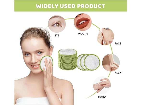 BOYYJING  Reusable Makeup Remover Pads