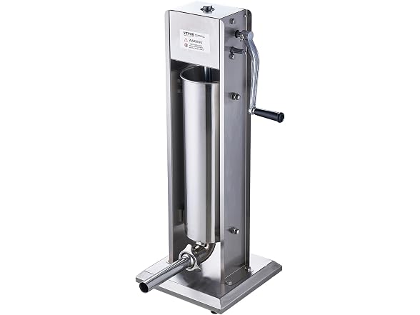 VEVOR Manual Sausage Stuffer, 7 L / 15